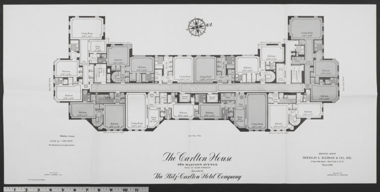 Carlton House, 680 Madison Avenue, 16th Floor Plan