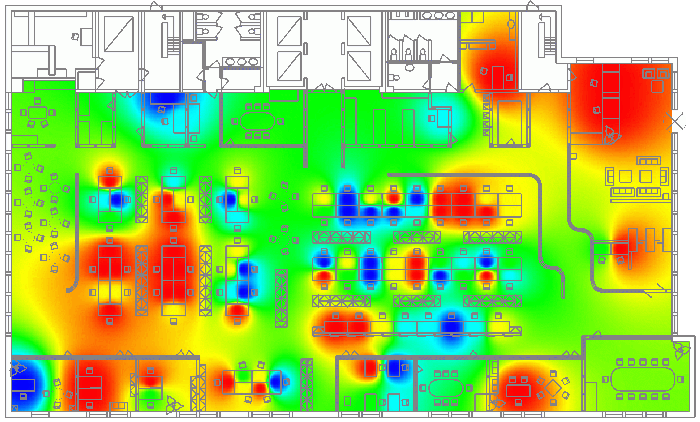 Animated heatmap floorplan CPSC 683 InfoVis