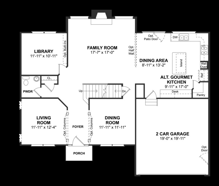 Delaware Models/Floorplans in Bel Air, MD K. Hovnanian Homes
