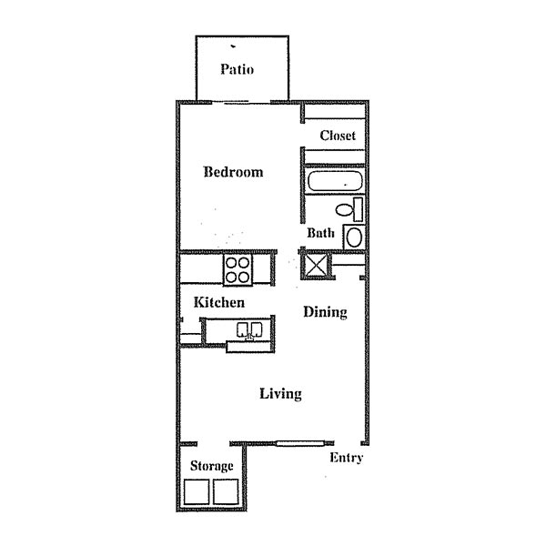 King's Arms Apartments Floor Plans