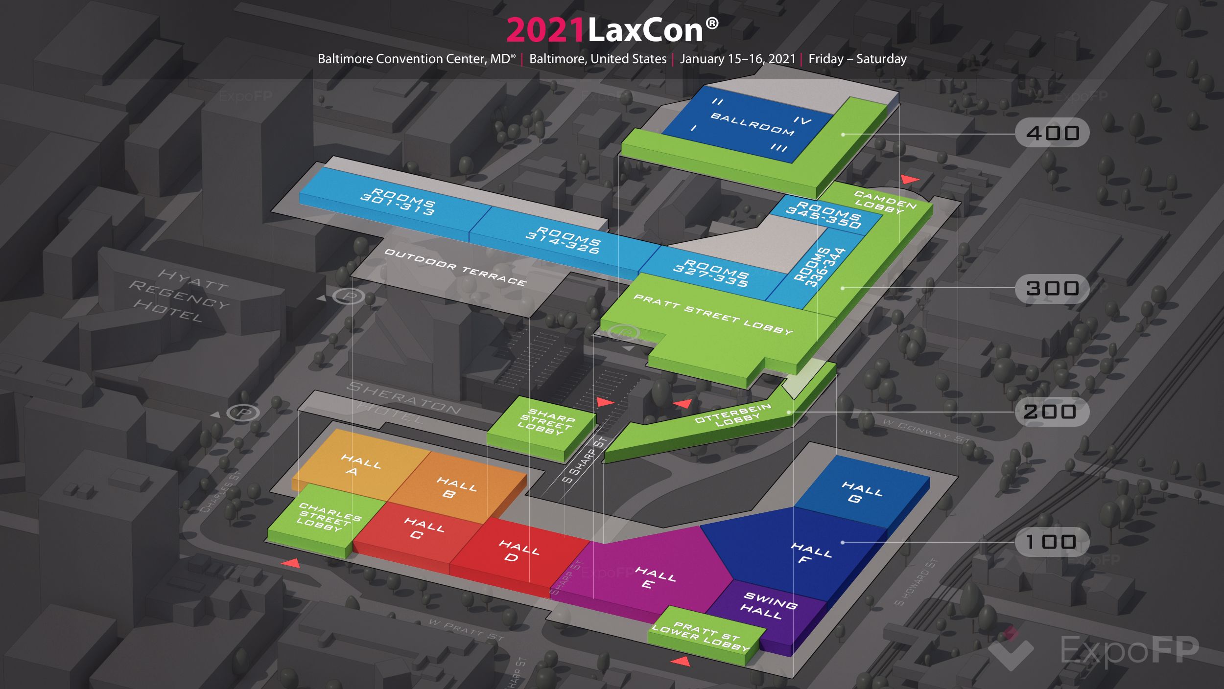 LaxCon 2021 in Baltimore Convention Center, MD