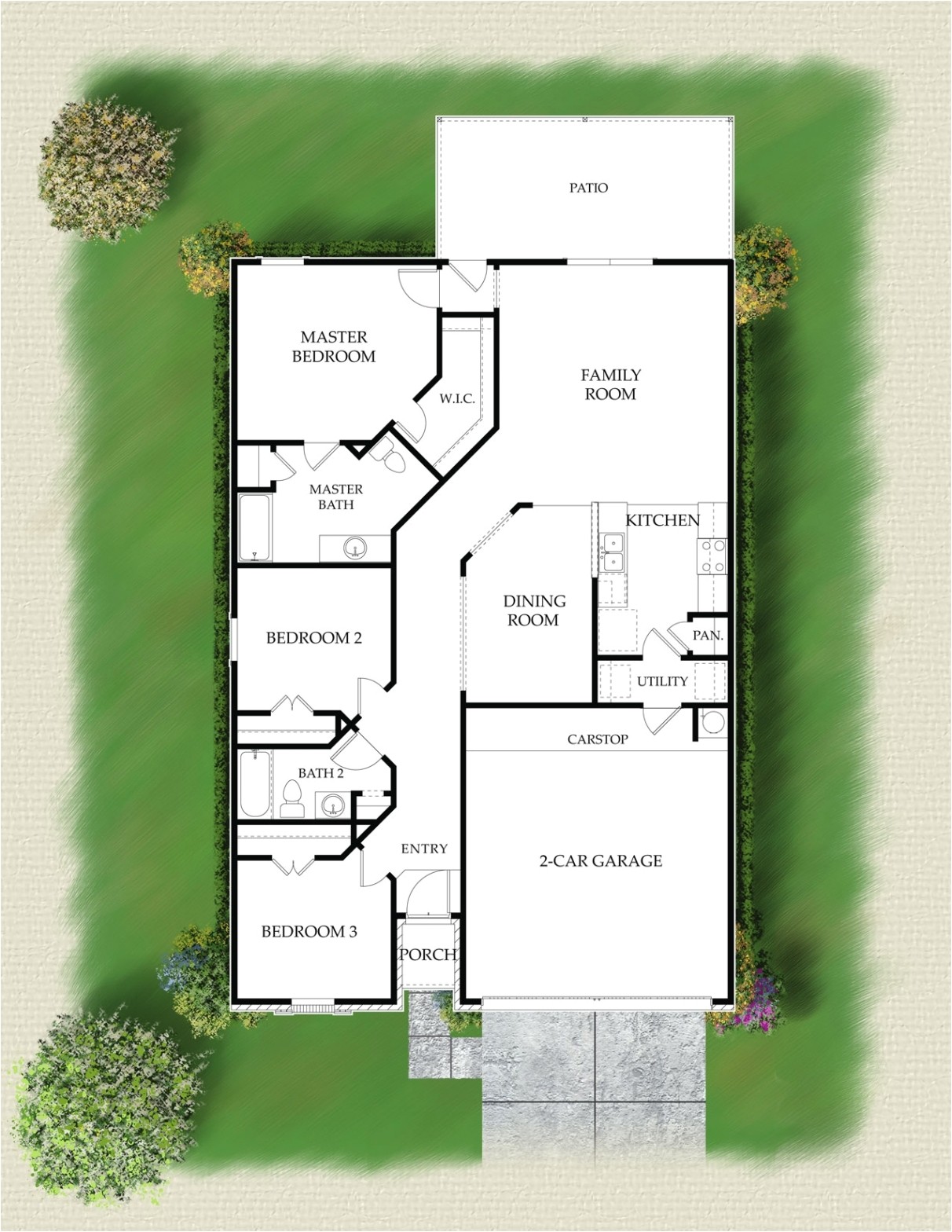 Lgi Homes Trinity Floor Plan