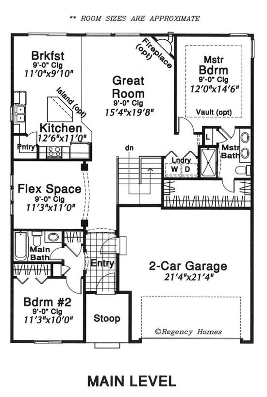 Regency Homes Floor Plans