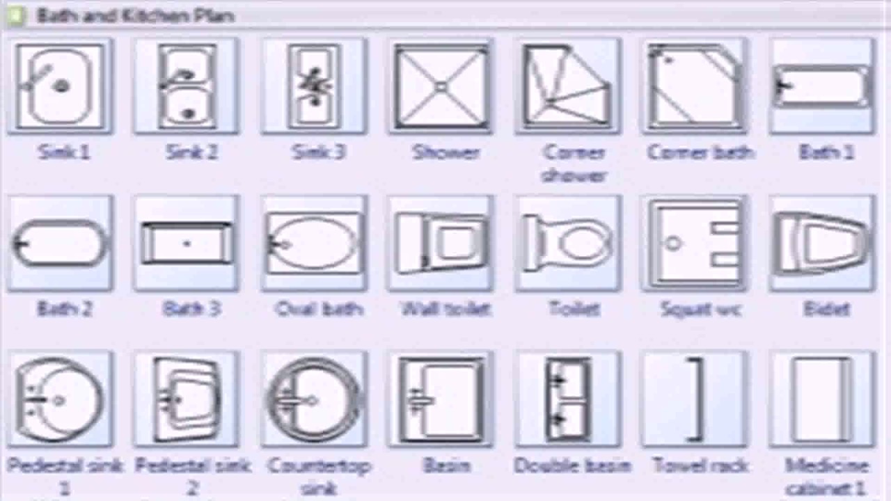 Different Kitchen Floor Plan Symbols (see description