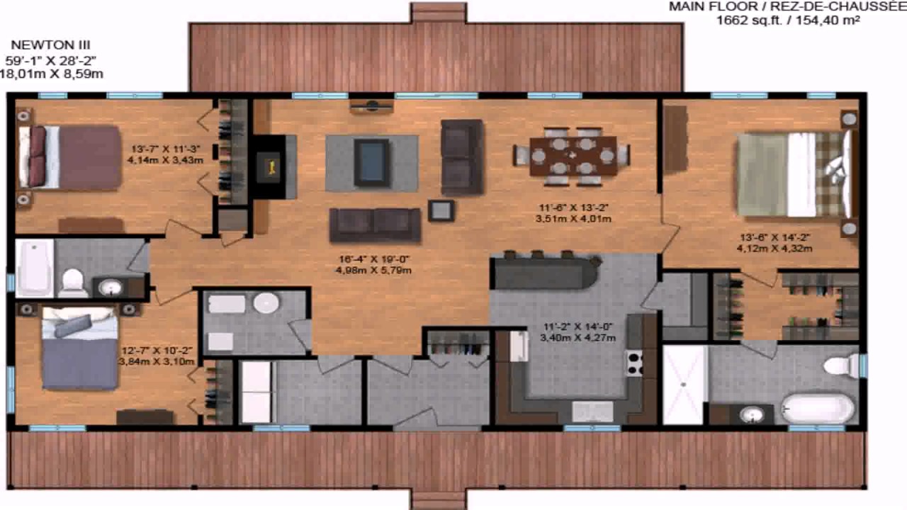 Ranch Style House Plans Under 1500 Square Feet (see