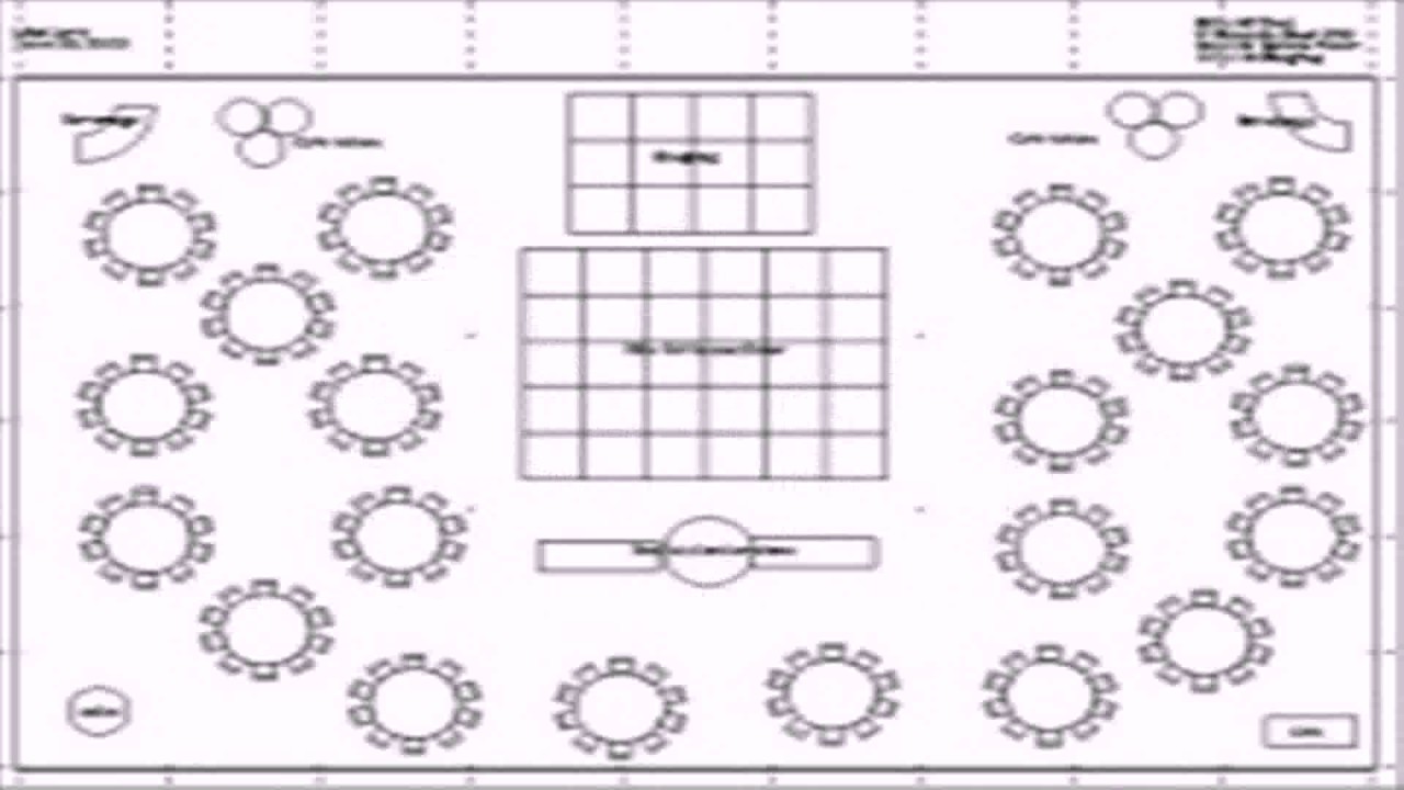 Banquet Hall Floor Plan Template (see description) YouTube