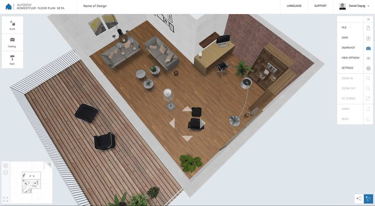 Homestyler Floor Plan Beta Aerial View of Design YouTube
