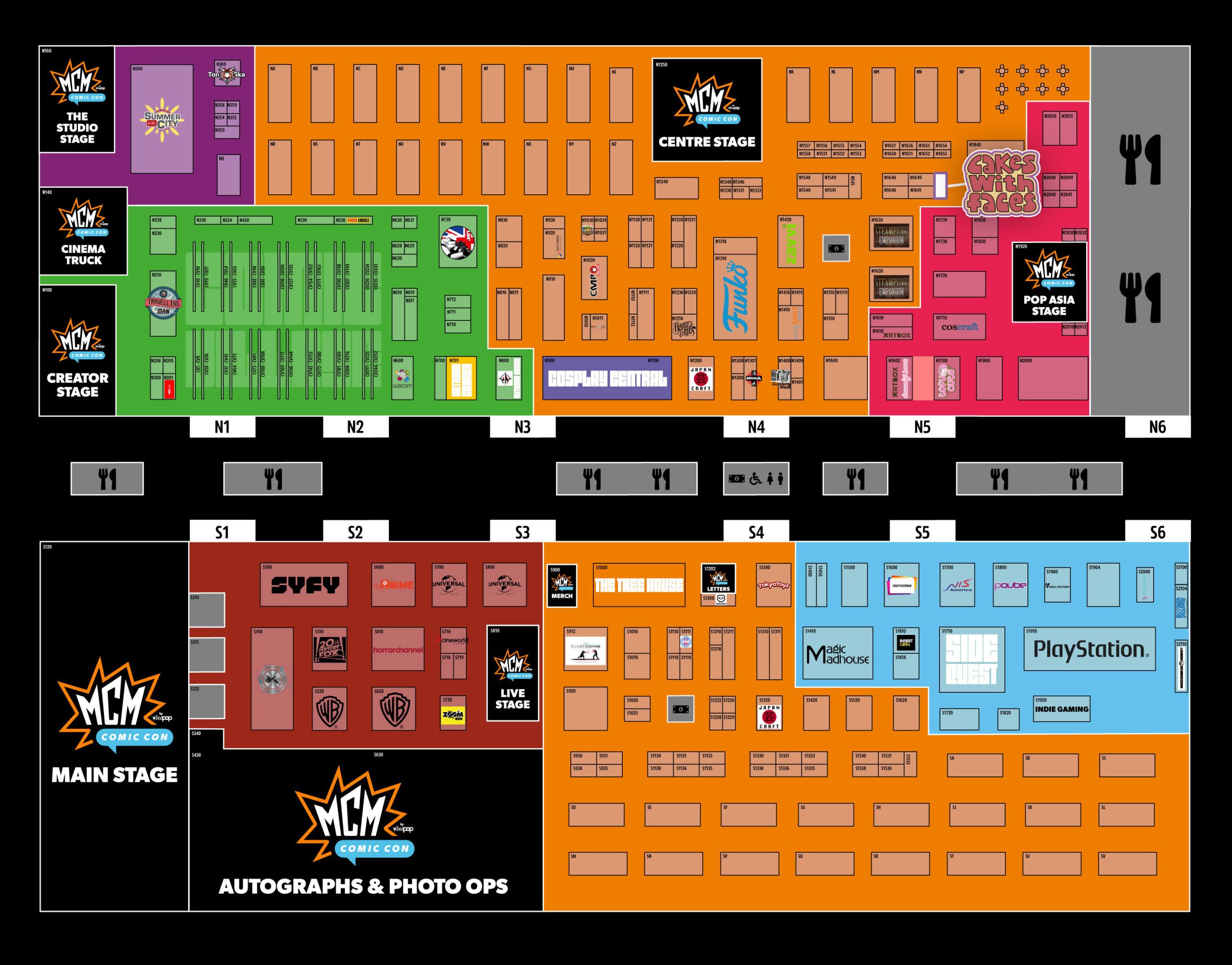 Comic Con 2019 Floor Plan floorplans.click