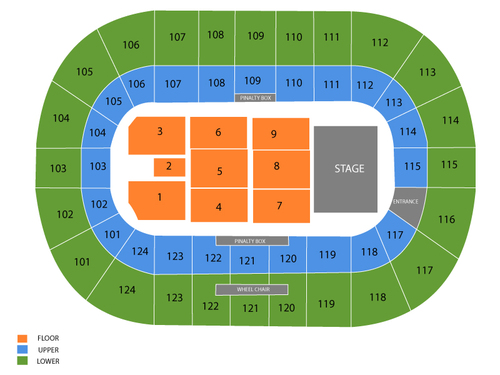 Mile One Centre Seating Chart & Events in St John s, NL