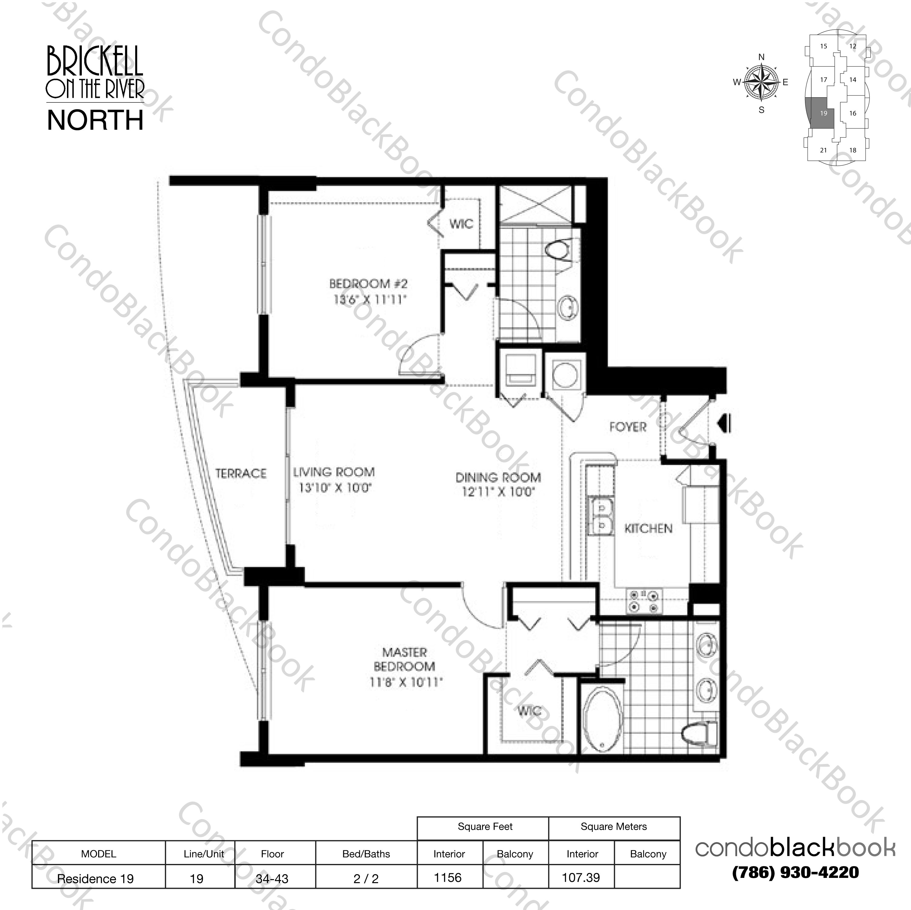 Brickell on the River North Unit 3819 Condo for Sale in