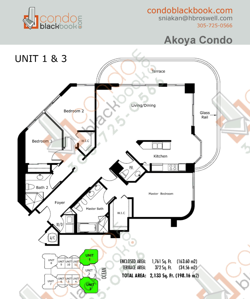 Akoya Unit 1203 Condo for Sale in North Beach Miami