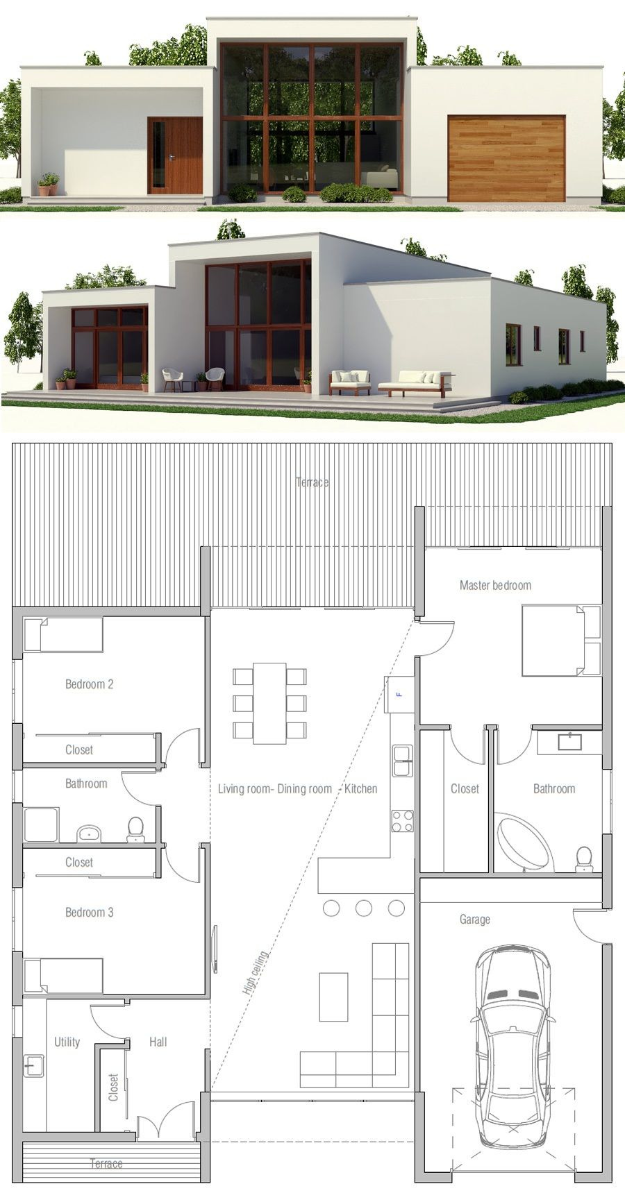 Modern Minimalist House Plans 2021