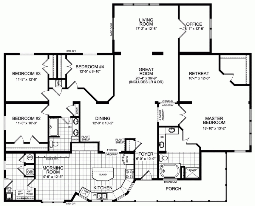 Best Of Modular Homes 4 Bedroom Floor Plans New Home
