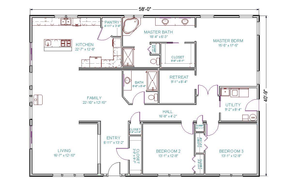 17 Best 2 Bedroom 2 Bath Modular Home Plans House Plans