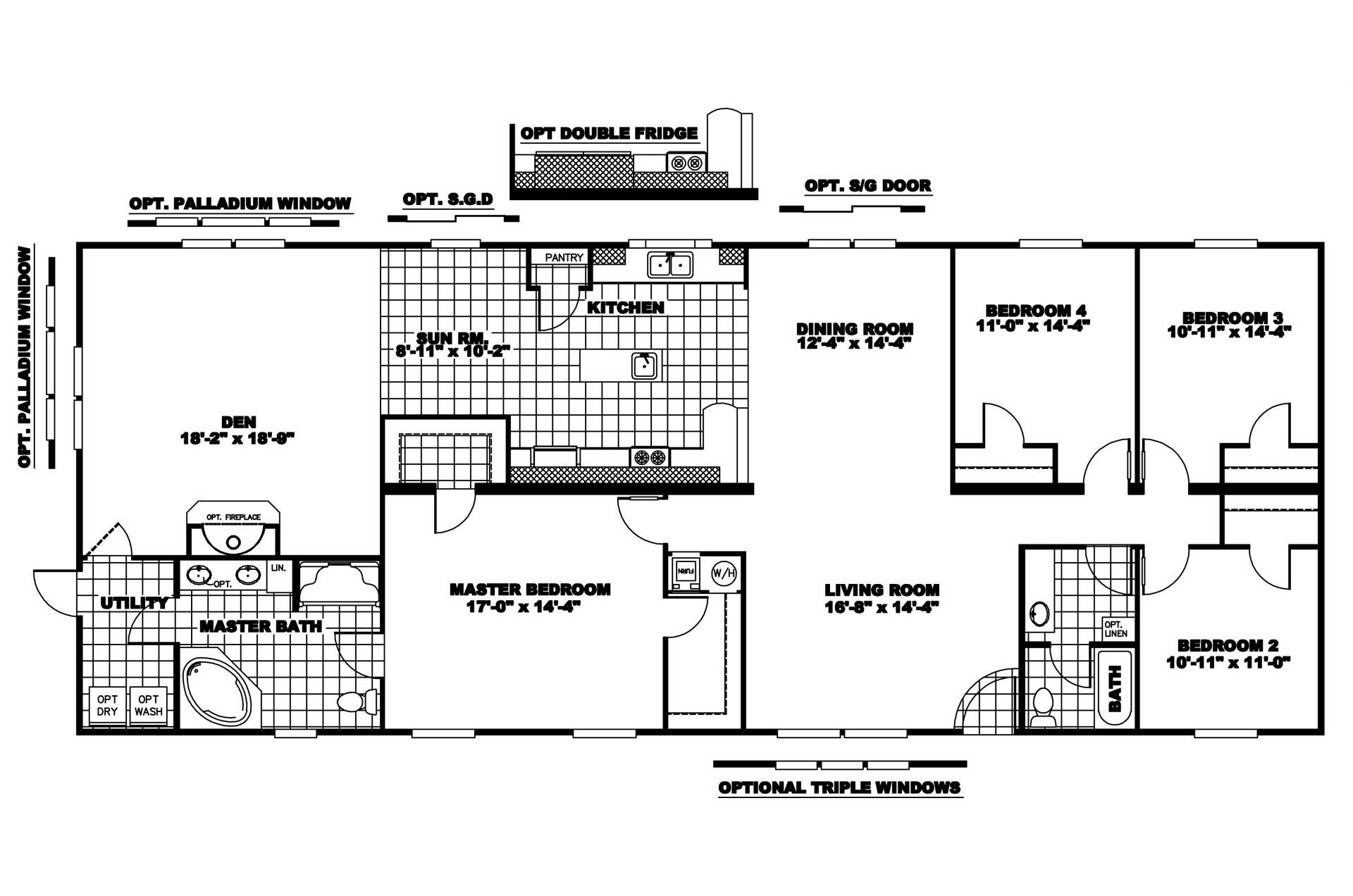 Modular Homes Floor Plans Luxury Clayton Home Kaf Mobile