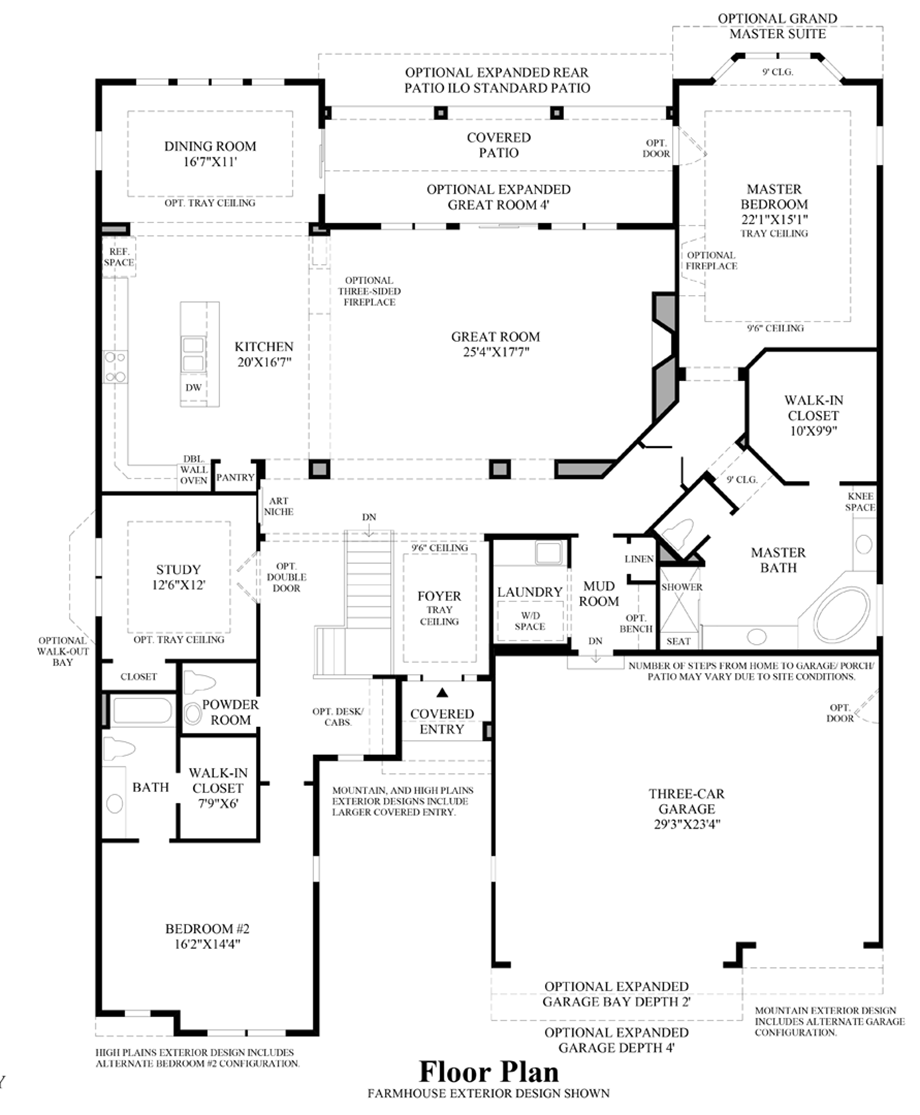 Toll Brothers Floor Plans Texas