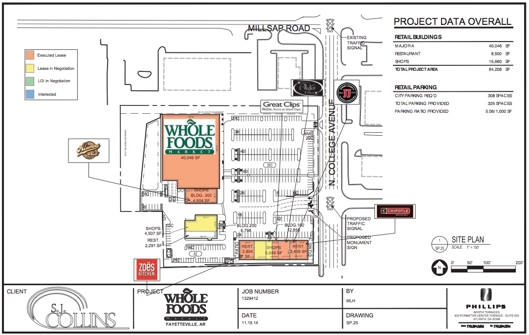 Plan shows restaurants and retail coming to Whole Foods