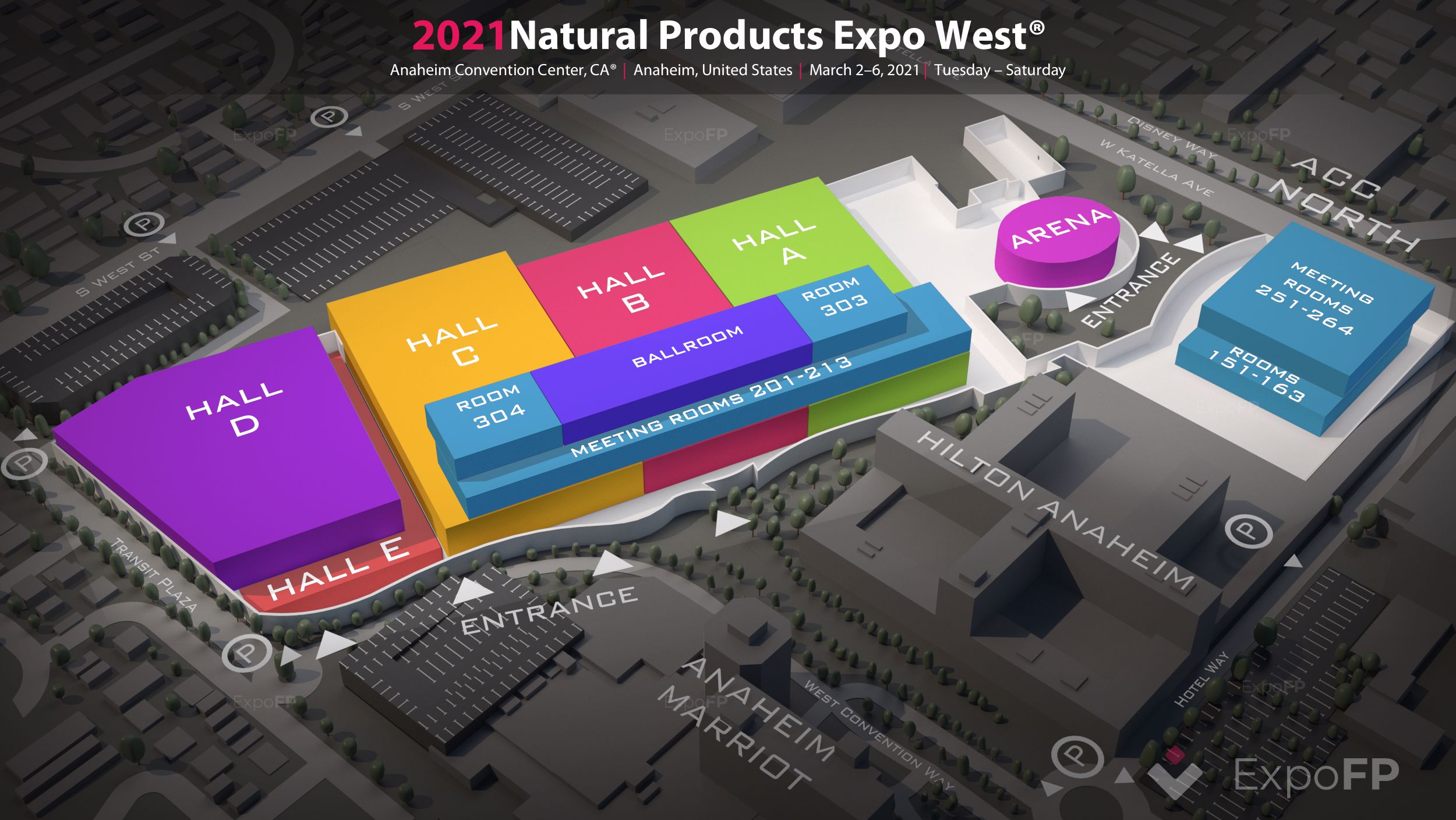 Natural Products Expo West 2021 in Anaheim Convention