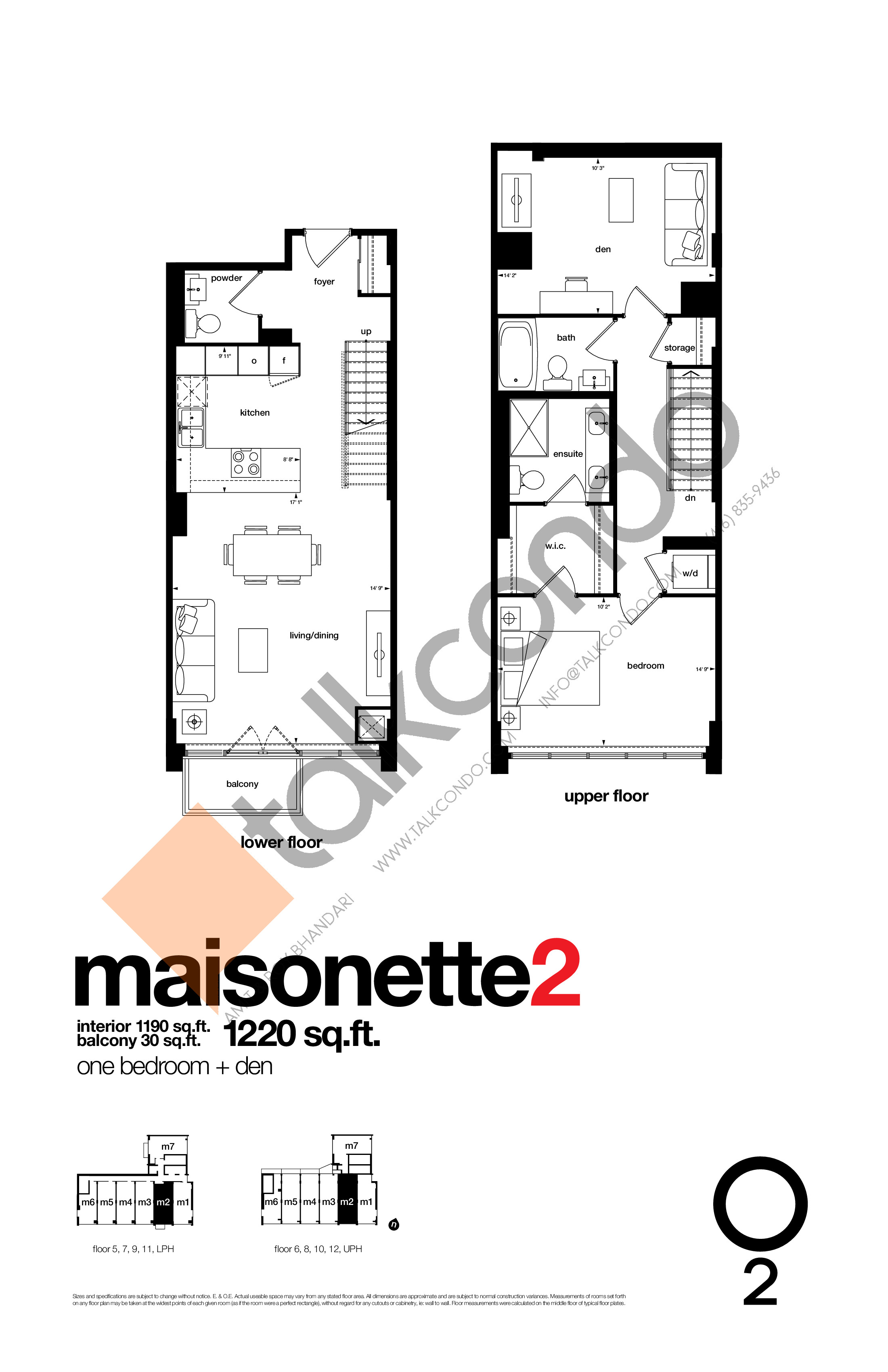 O2 on Condos Floor Plans, Prices