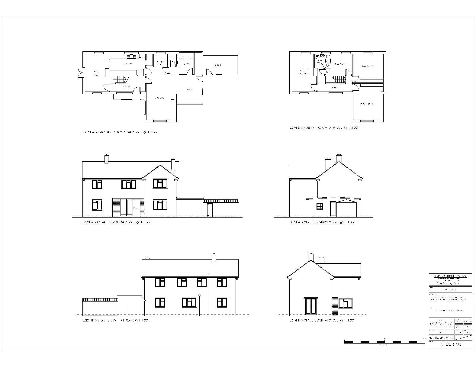 Oak House Existing Plans Elevations House Plans 67518