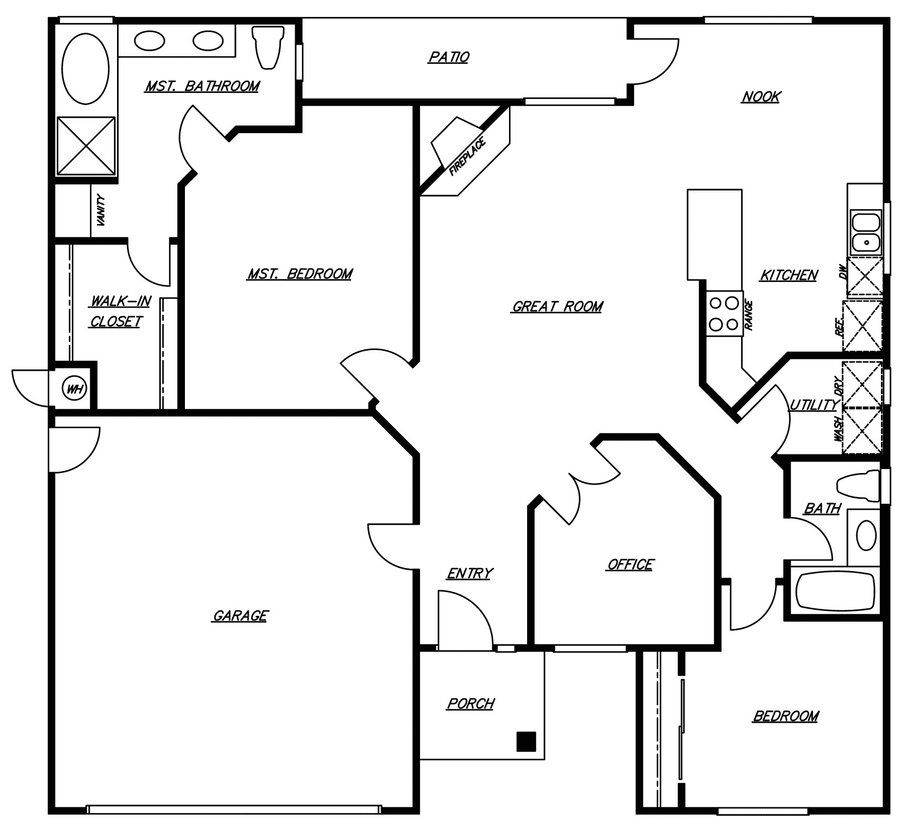 Oconee Capital Homes Floor Plans