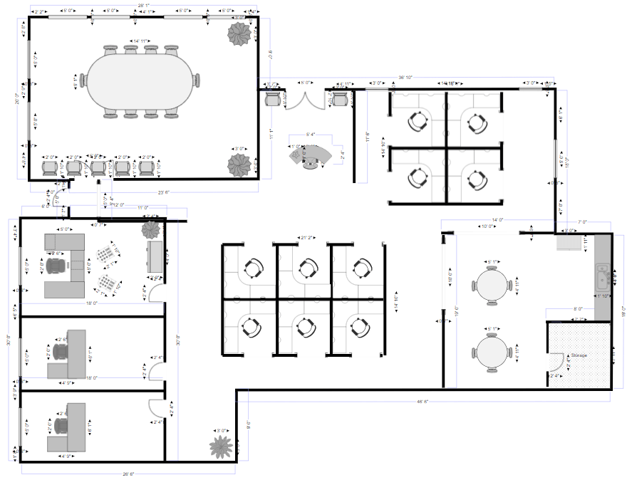 Draw Floor Plans Try SmartDraw FREE and Easily Draw