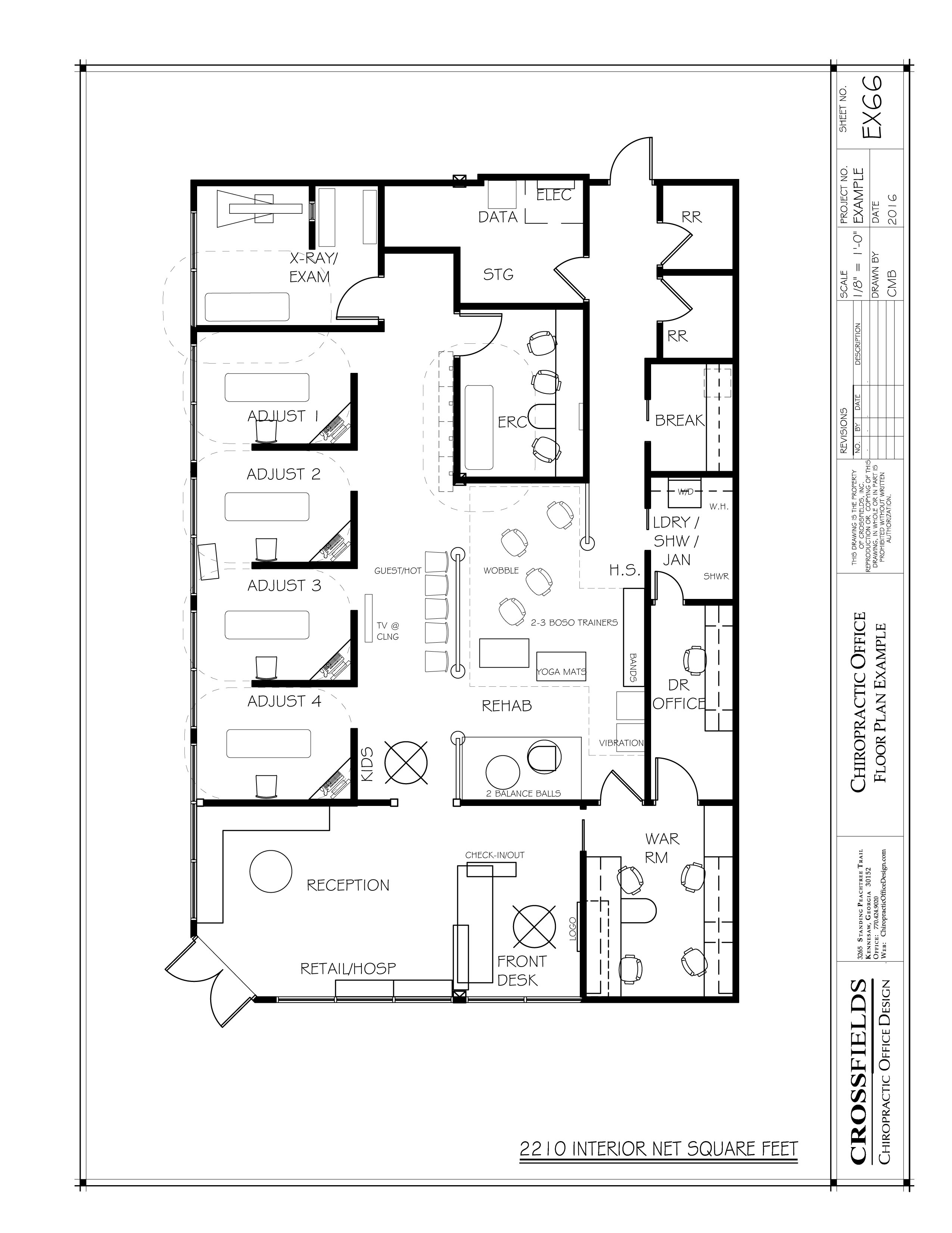 Medical Clinic Floor Plan Design Sample Office Layout