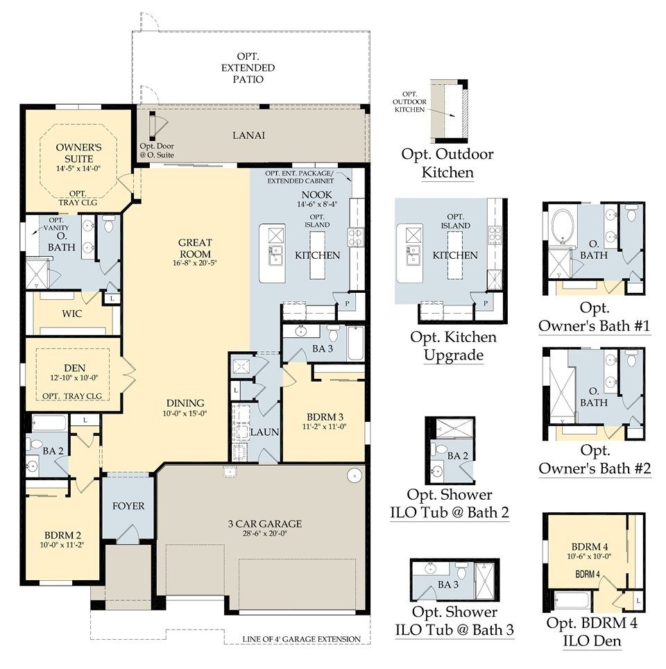 Centex Home Floor Plans Florida