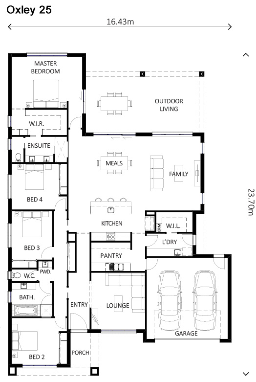 Oxley Lewis Homes Plan Range