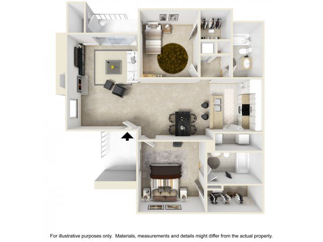Floor Plans of Helix Apartments in Las Vegas, NV