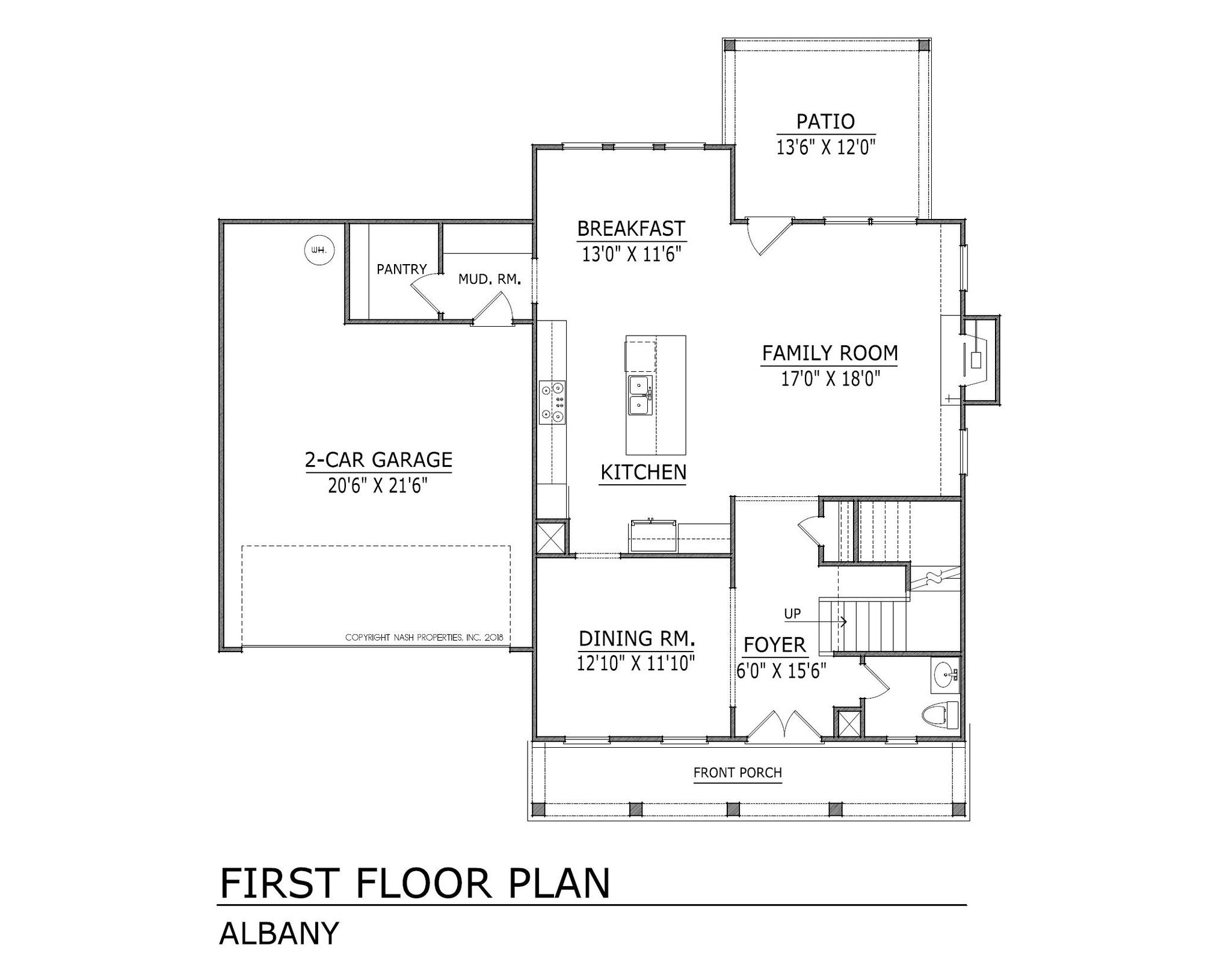The Albany Floor Plan