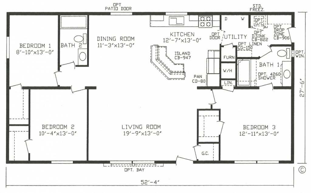 Luxury New Mobile Home Floor Plans New Home Plans Design