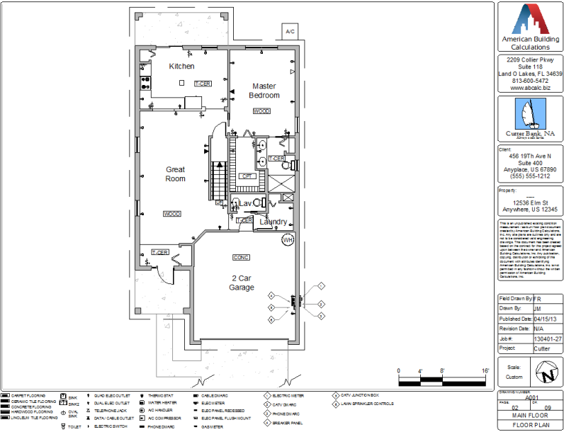 Residential AsBuilt Floor Plans