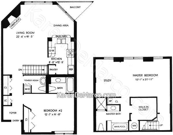 Floor Plans Riva Pointe in Weehawken, NJ