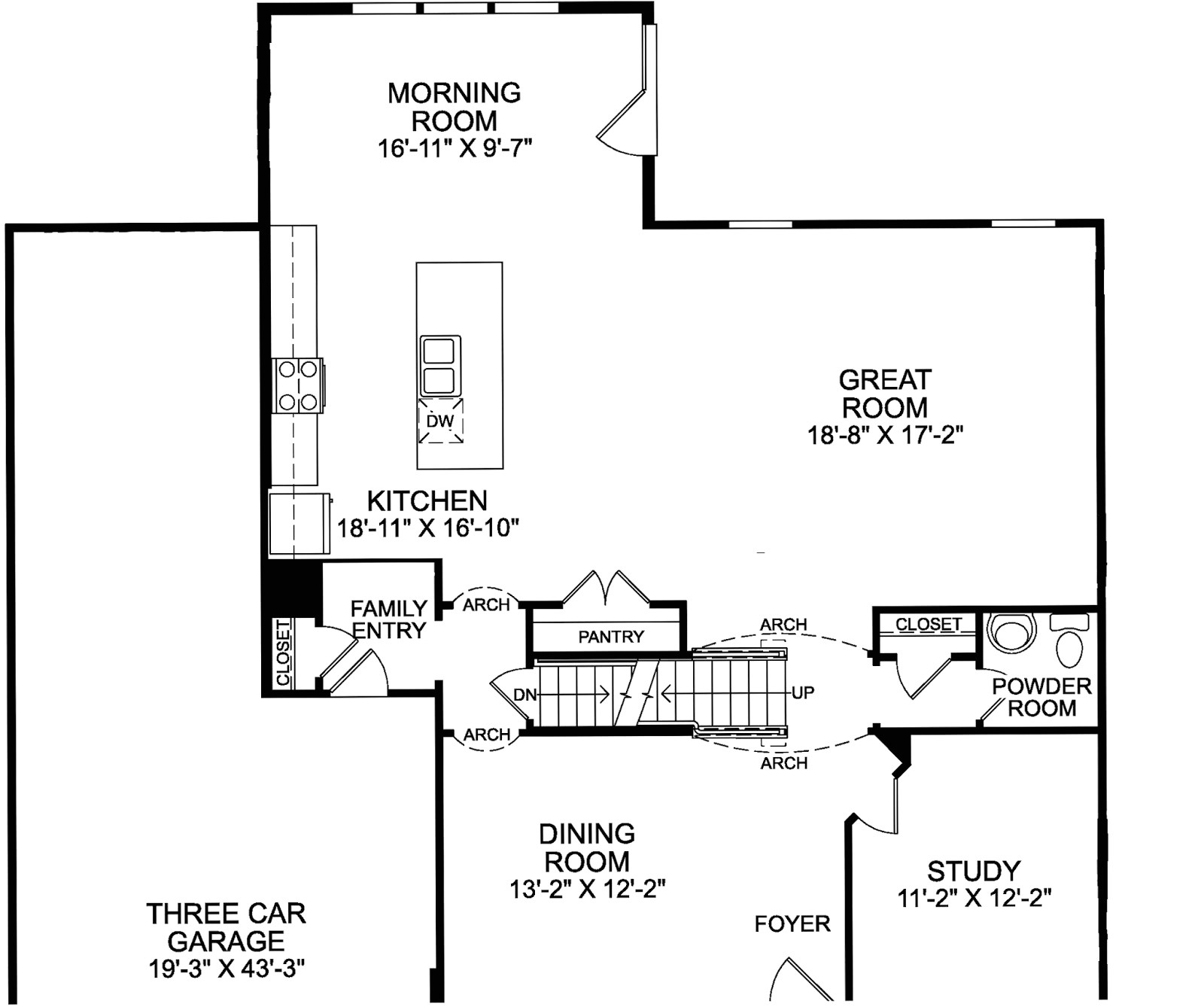 Ryan Homes Griffin Floor Plan