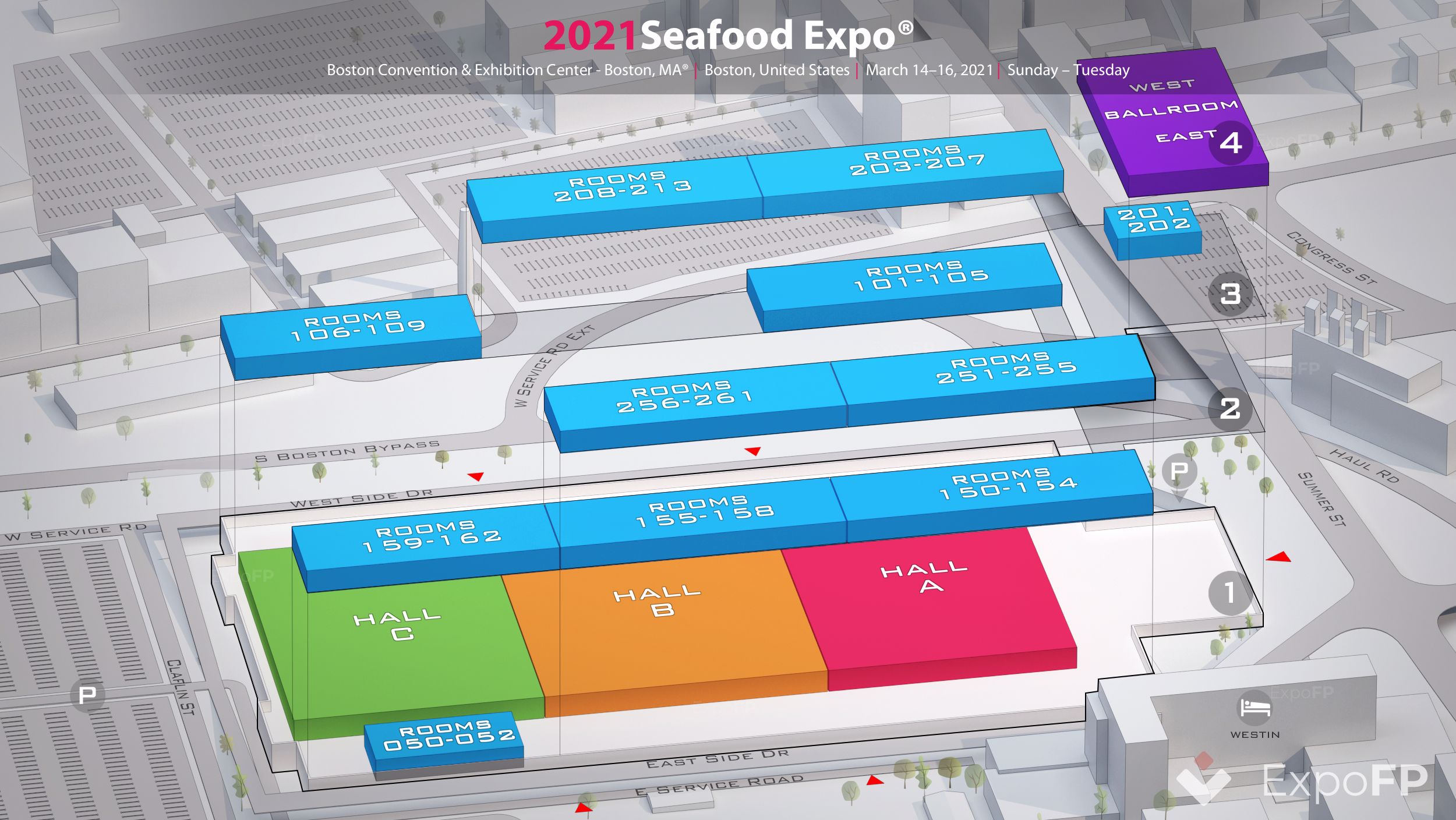 Seafood Expo 2021 in Boston Convention & Exhibition Center