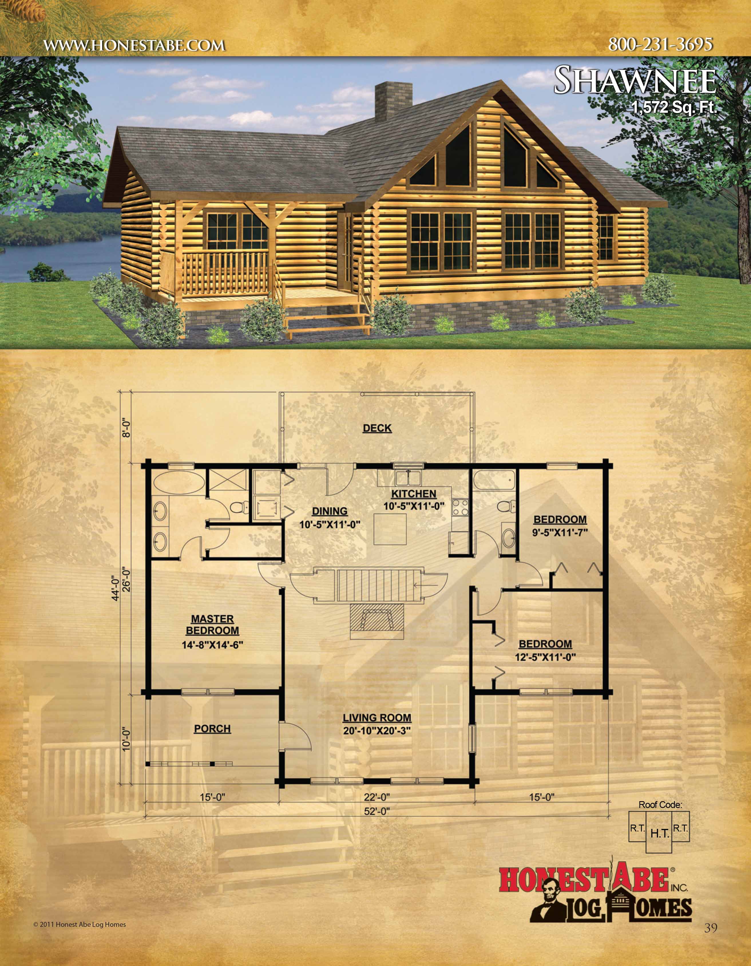 Browse Floor Plans for Our Custom Log Cabin Homes