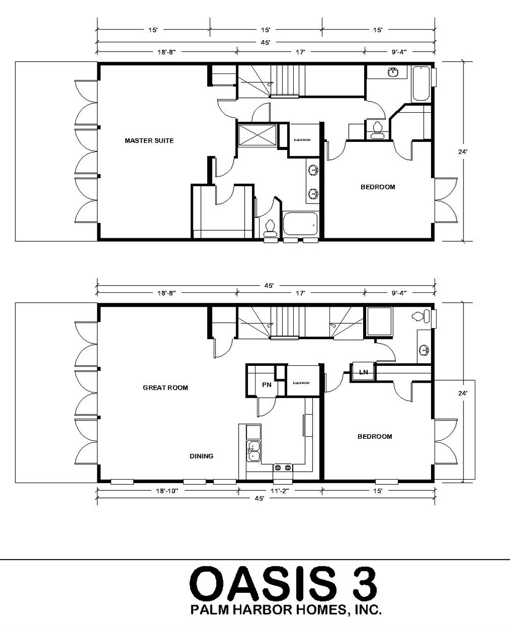 Simple 2 Storey Floor Plan Floorplansclick 