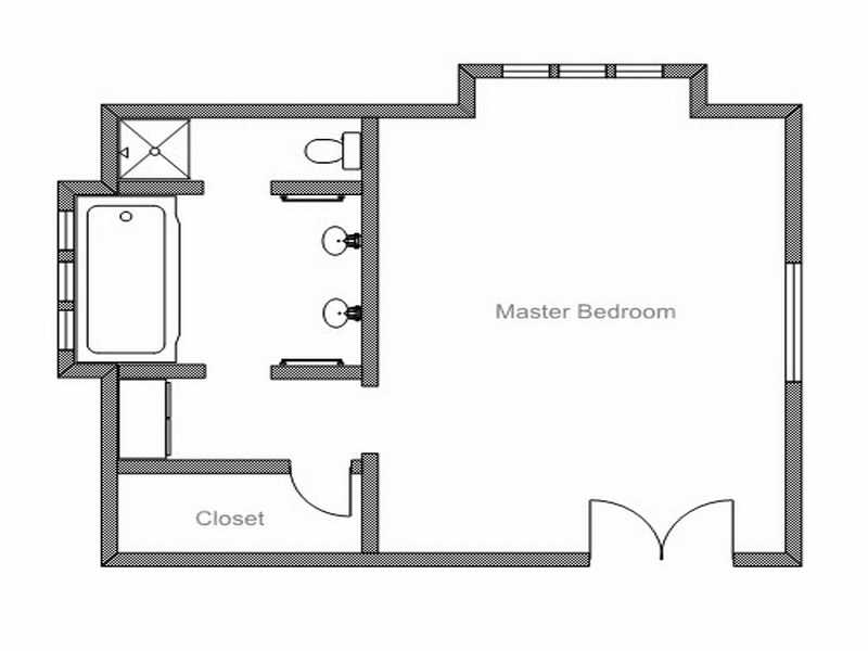 Small Master Bathroom Floor Plans Pinterest House Plans