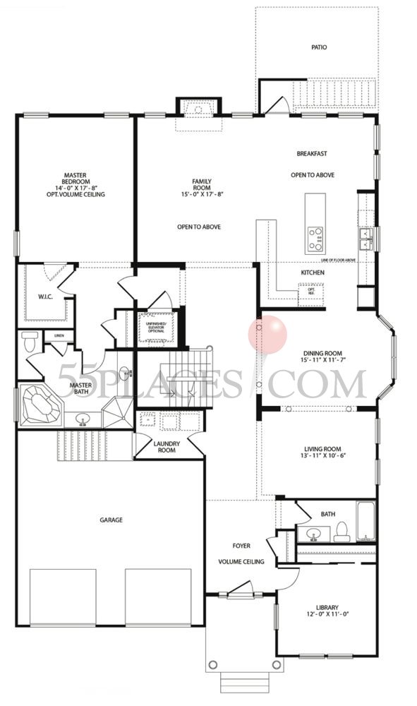 Sovereign Floorplan 3302 Sq. Ft Tapestry at Montgomery