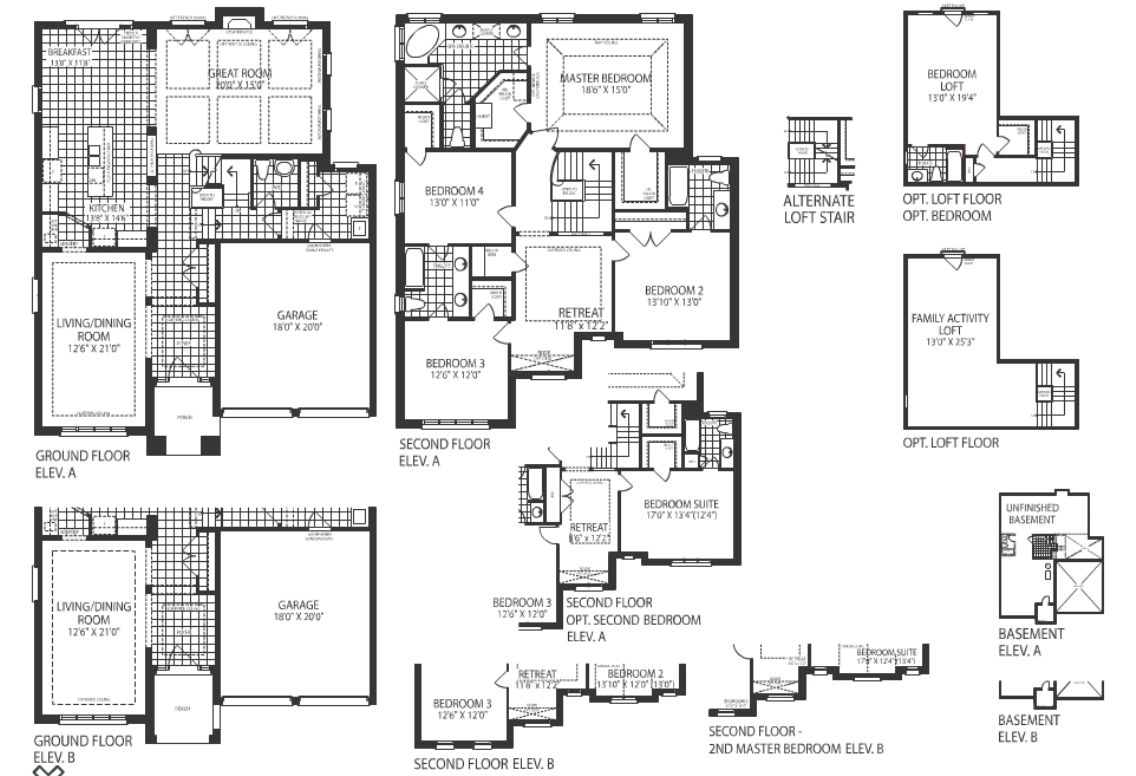 The Fillmore Group House Plans group home floor plans