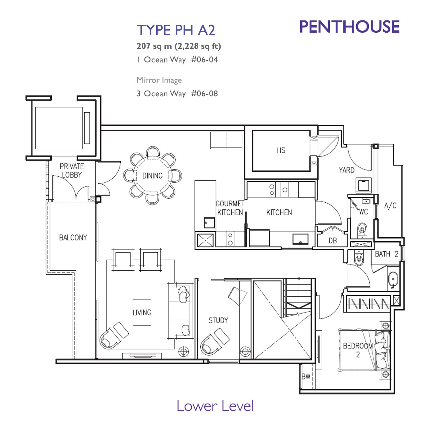 The Residences at W Singapore Sentosa Cove Floor Plans