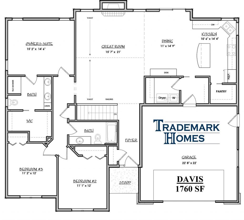 Inspirational Trademark Homes Floor Plans New Home Plans