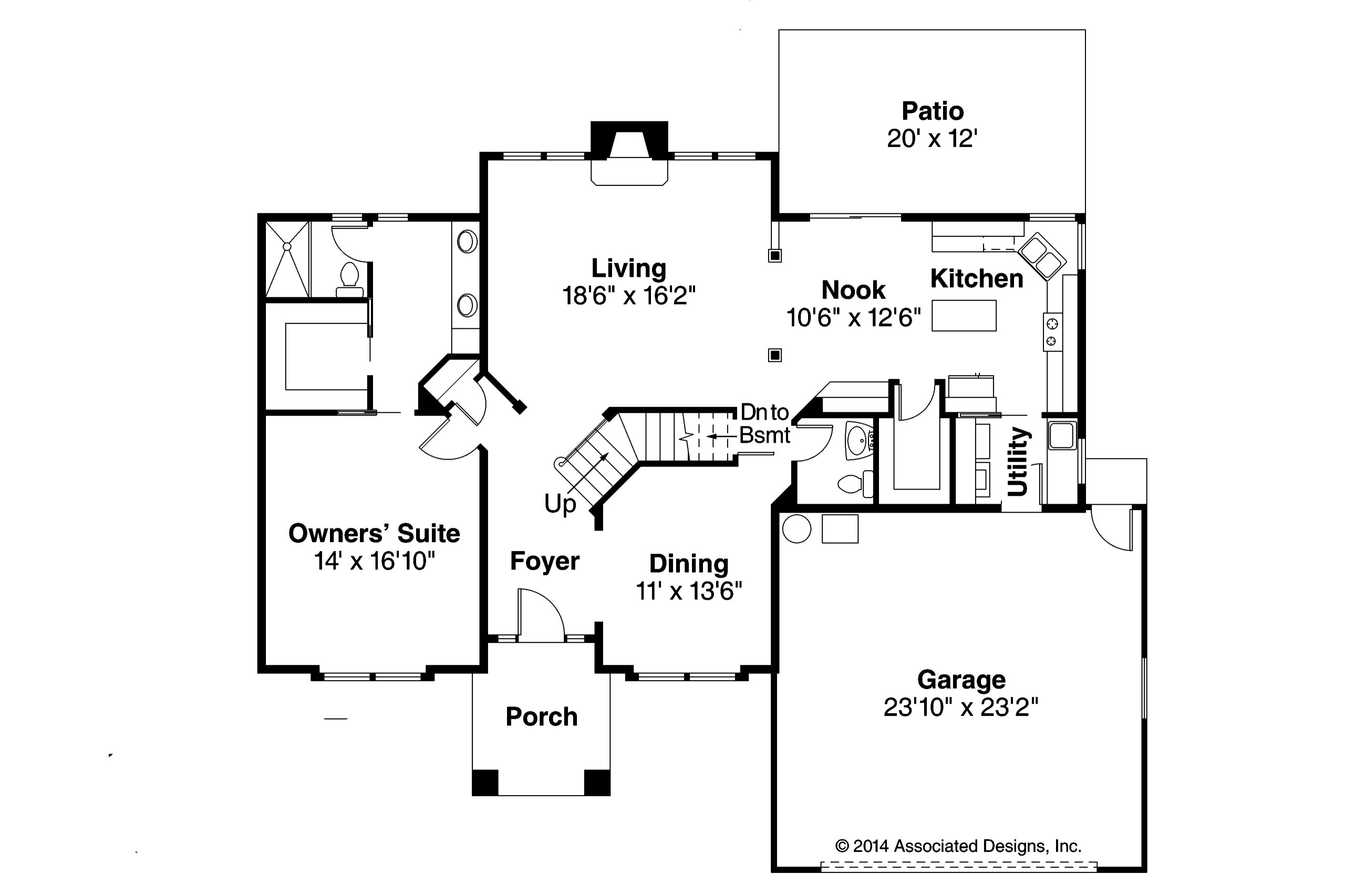 First Floor House Plan Design Floorplans click