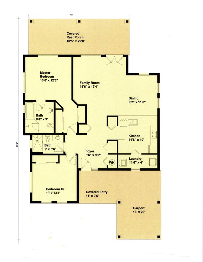 True Homes Jasper Floor Plan