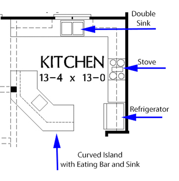 Kitchen Floor Plan Furniture Symbols FurnituresWeb