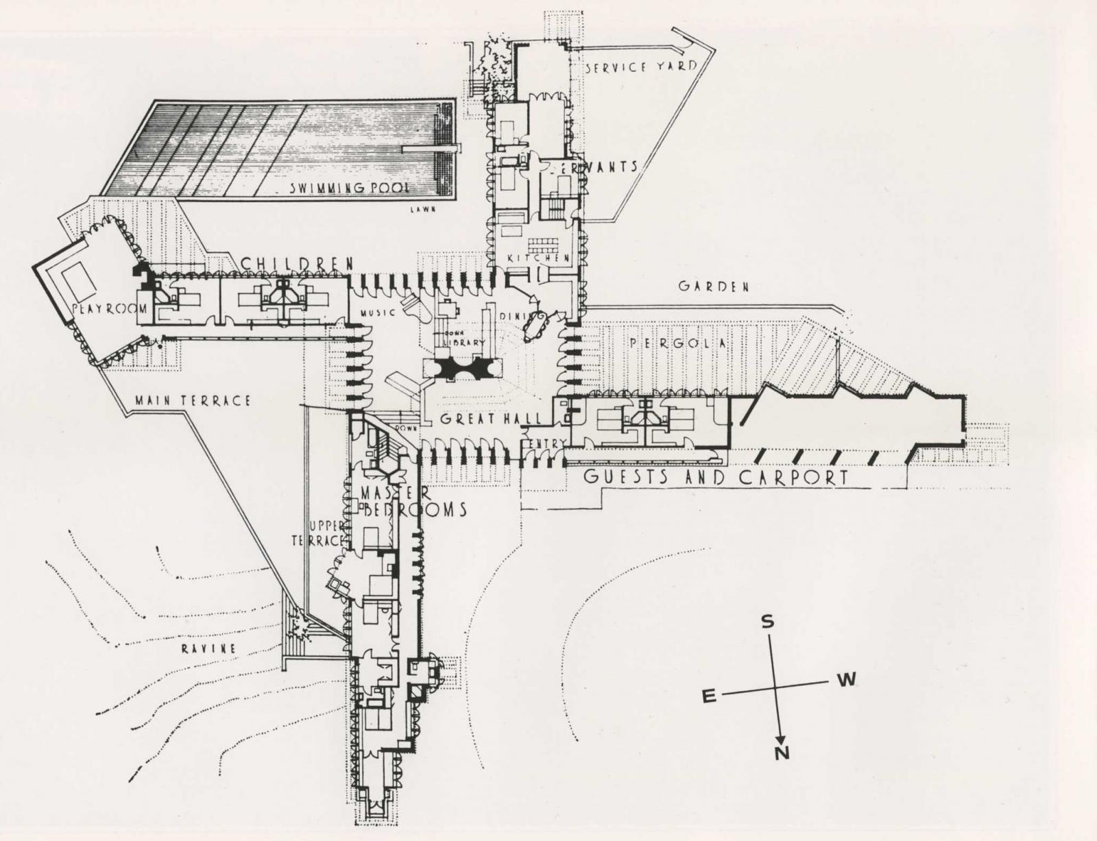 Wingpread Layout and Floor Plans The Johnson Foundation