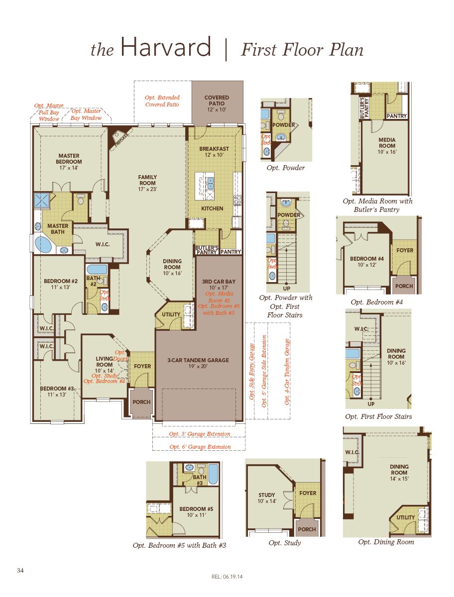 Harvard Home Plan by Gehan Homes in Avalon