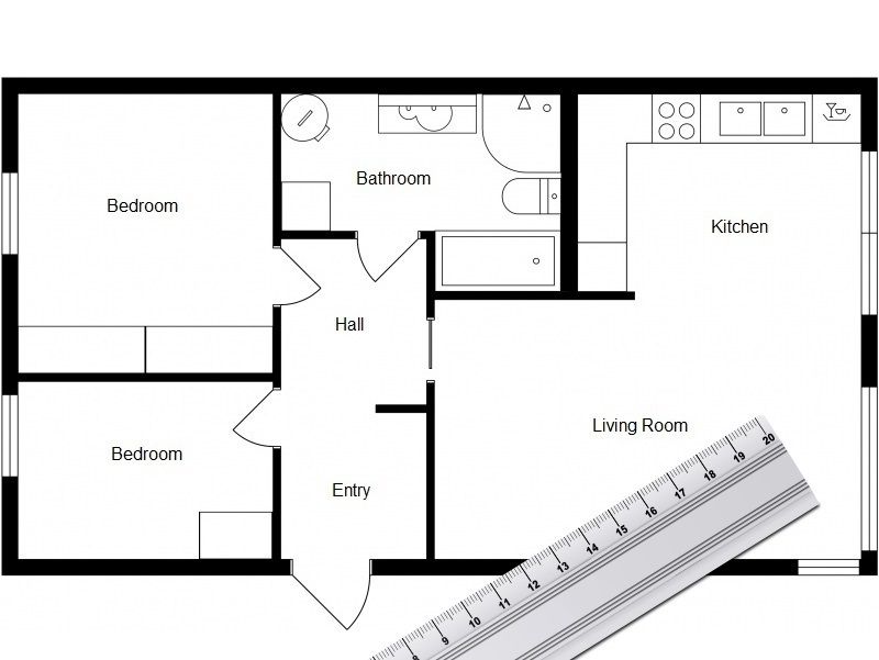 Home Design Software Create floor plan, Simple floor