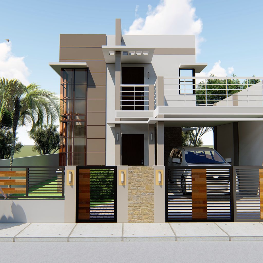 2Storey Residential House Plan CAD Files, DWG files